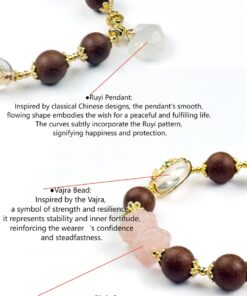 Essence of Azure Qilin Incense Beads Bracelet 46 Seeds