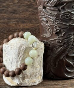 Alternative view of Zen Serenity White Tea - Incense Beads Bracelet