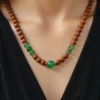 "Peaceful Slumber Jiangnan" Incense Beads Necklace