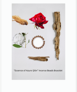 Essence of Azure Qilin Incense Beads Bracelet
