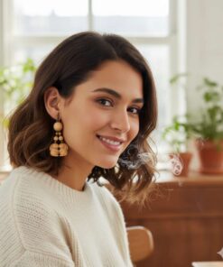 Handmade Condensed Incense Ancient  Earpiece