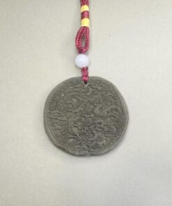 Dragon Phoenix Car Charm Close-up