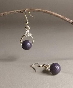 Royal Purple Incense Earrings Thumbnail