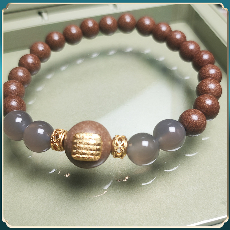 Modern Chinese-Style Orchid Scented Wellness Bracelet - Image 3