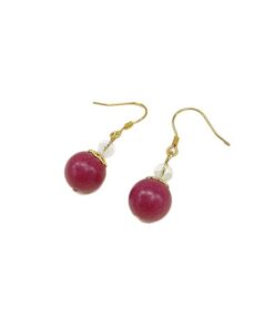 Natural Fragrance Bead Earrings