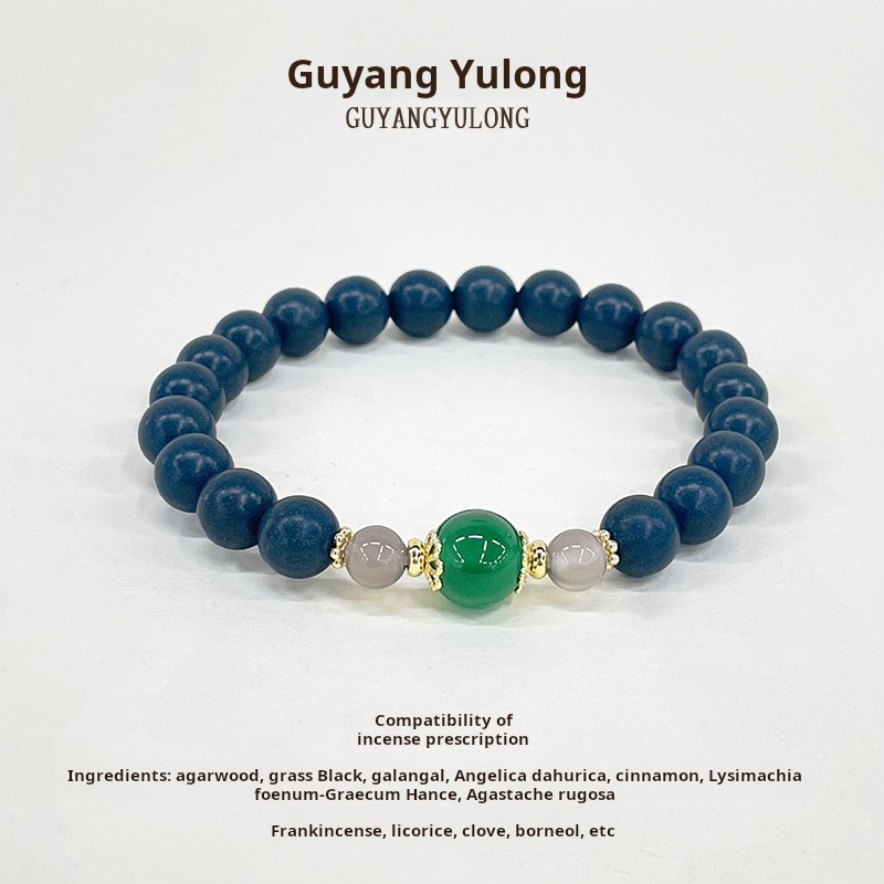 GuYan YuLong Natural Herbal Fragrant Bead Bracelet - Image 2