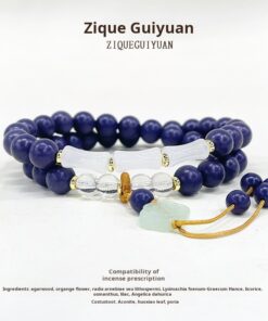 Alternative view of ZiQueGuiYuan Clarity Bracelet with White Bamboo  Crystal