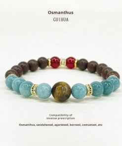 Alternative view of GuiHua Herbal Aromatherapy Bracelet