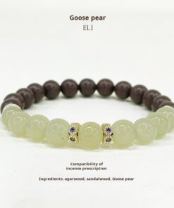 Alternative view of ELI Natural Medicinal Bead Bracelet